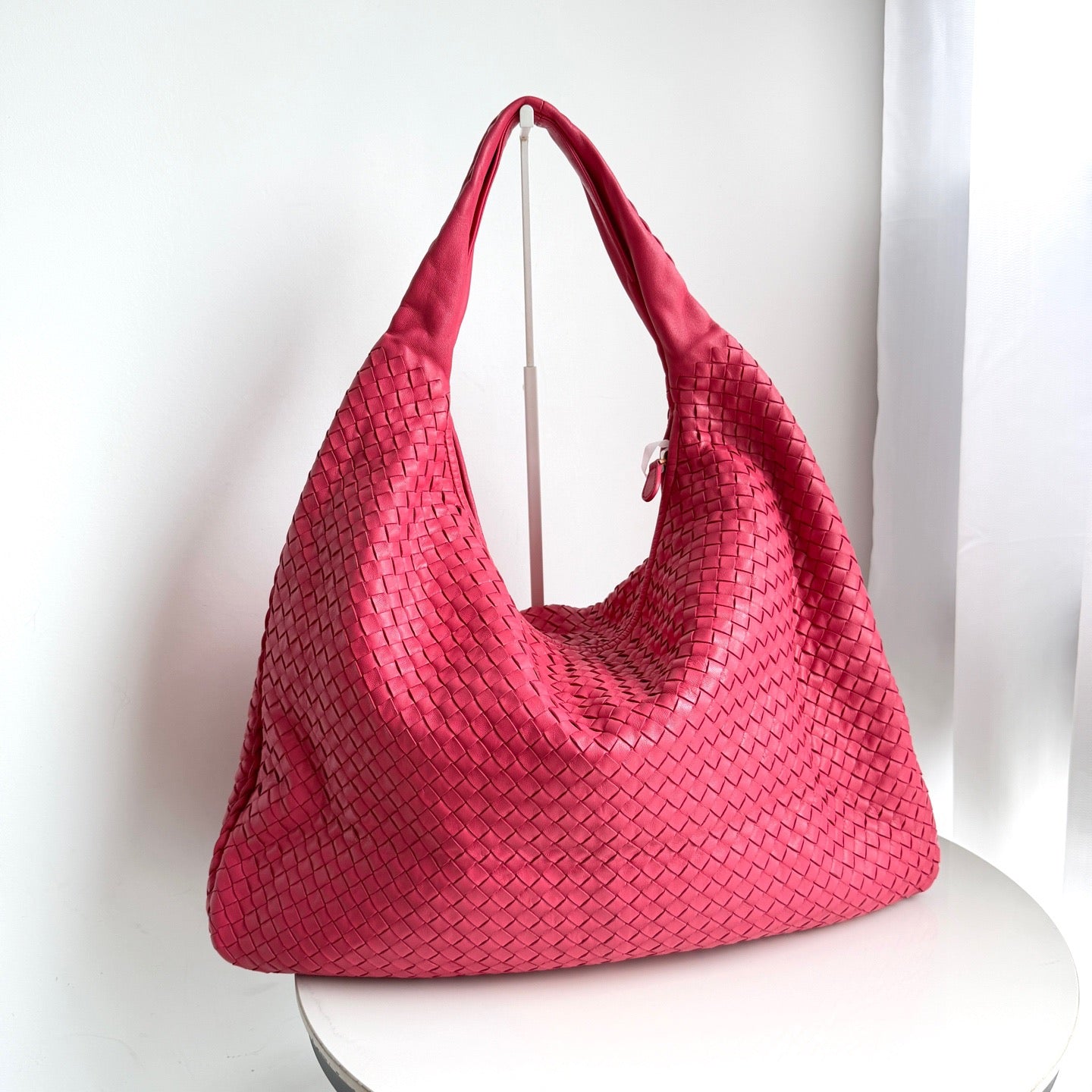 Bottega Veneta - Hobo - Leather - Pink - (large)