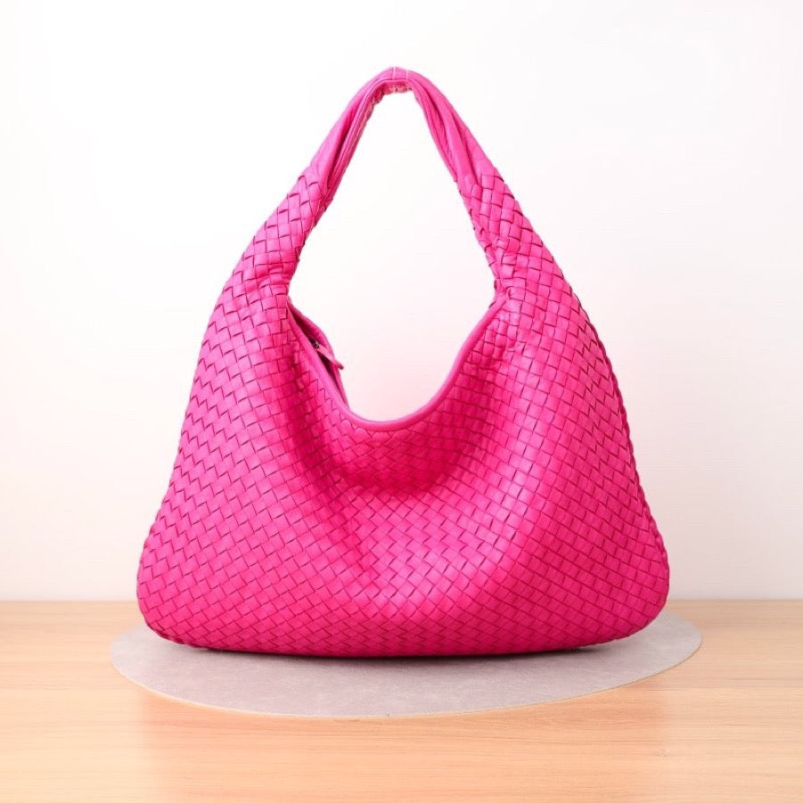 Bottega Veneta - Hobo - Leather - Pink - (large)
