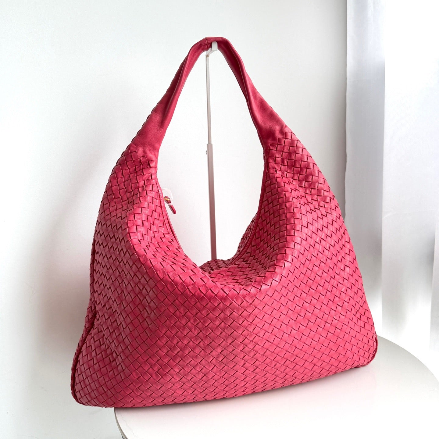 Bottega Veneta - Hobo - Leather - Pink - (large)