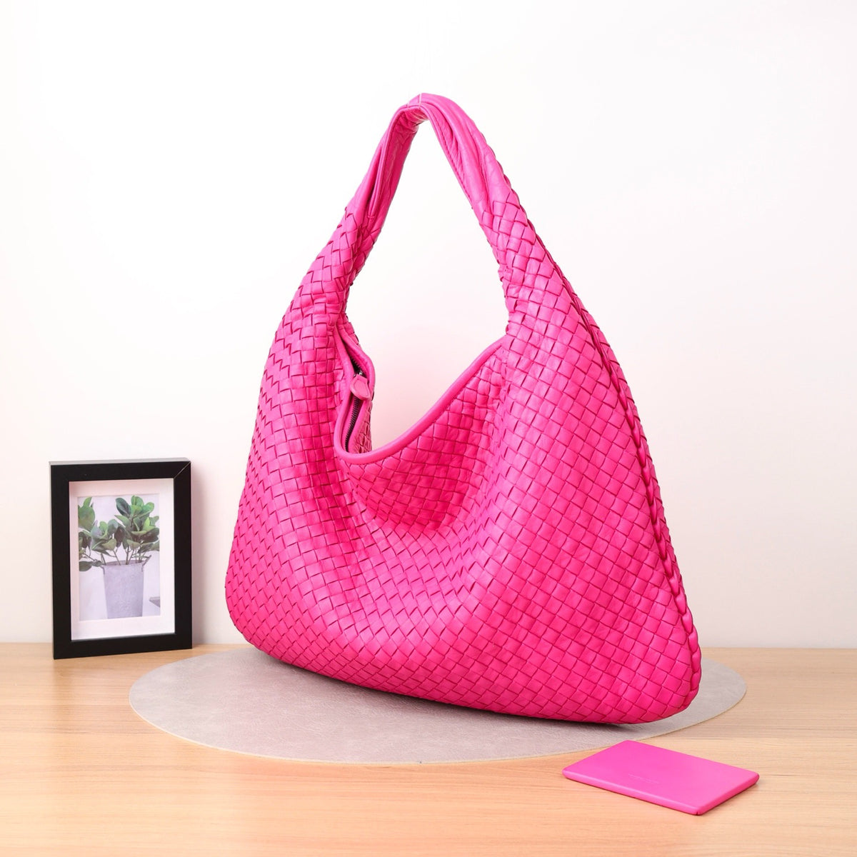 Bottega Veneta - Hobo - Leather - Pink - (large)