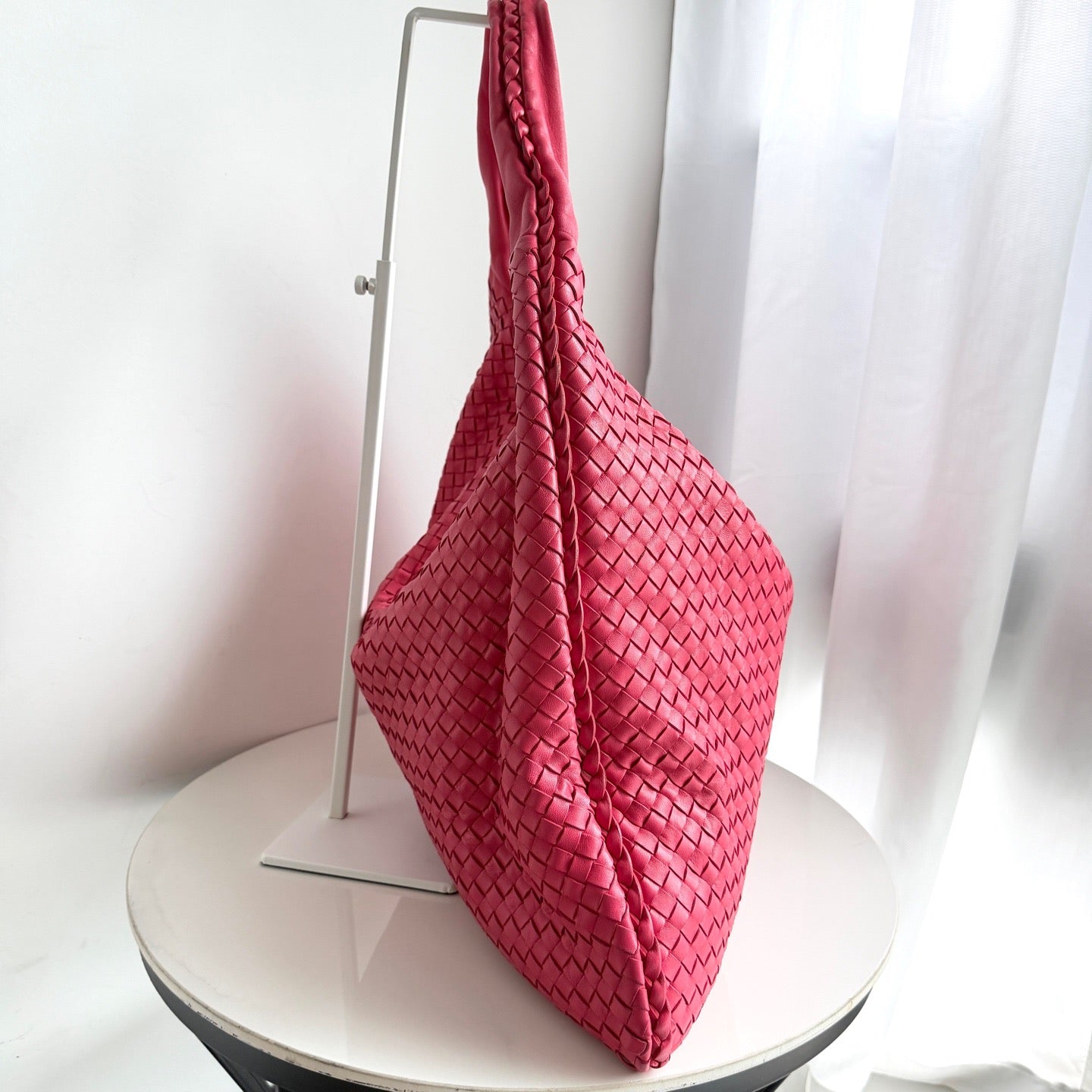 Bottega Veneta - Hobo - Leather - Pink - (large)