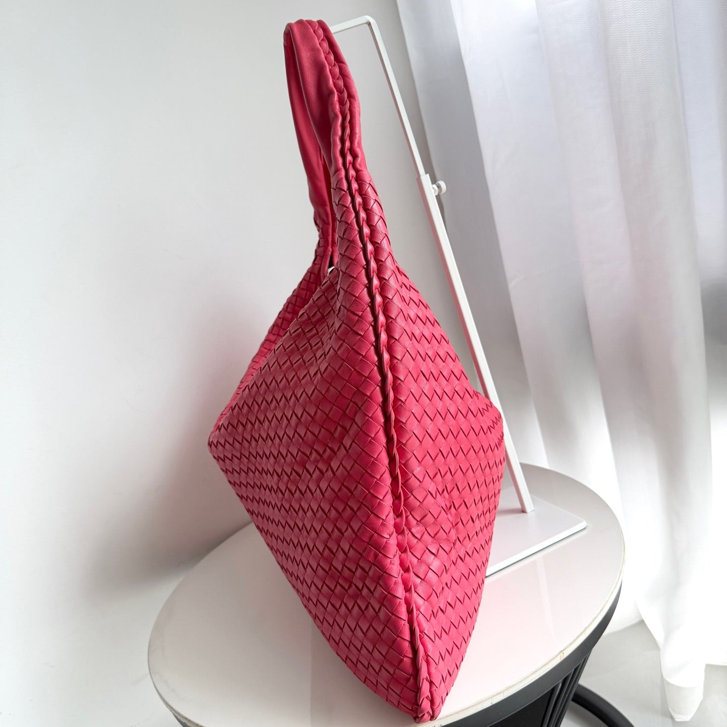 Bottega Veneta - Hobo - Leather - Pink - (large)