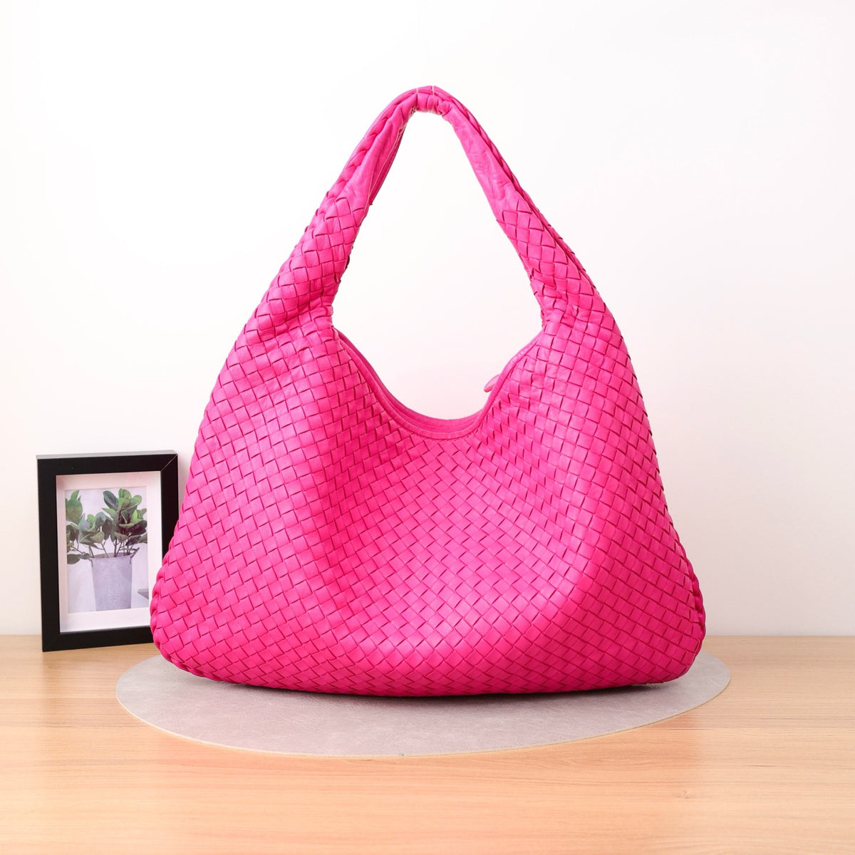 Bottega Veneta - Hobo - Leather - Pink - (large)