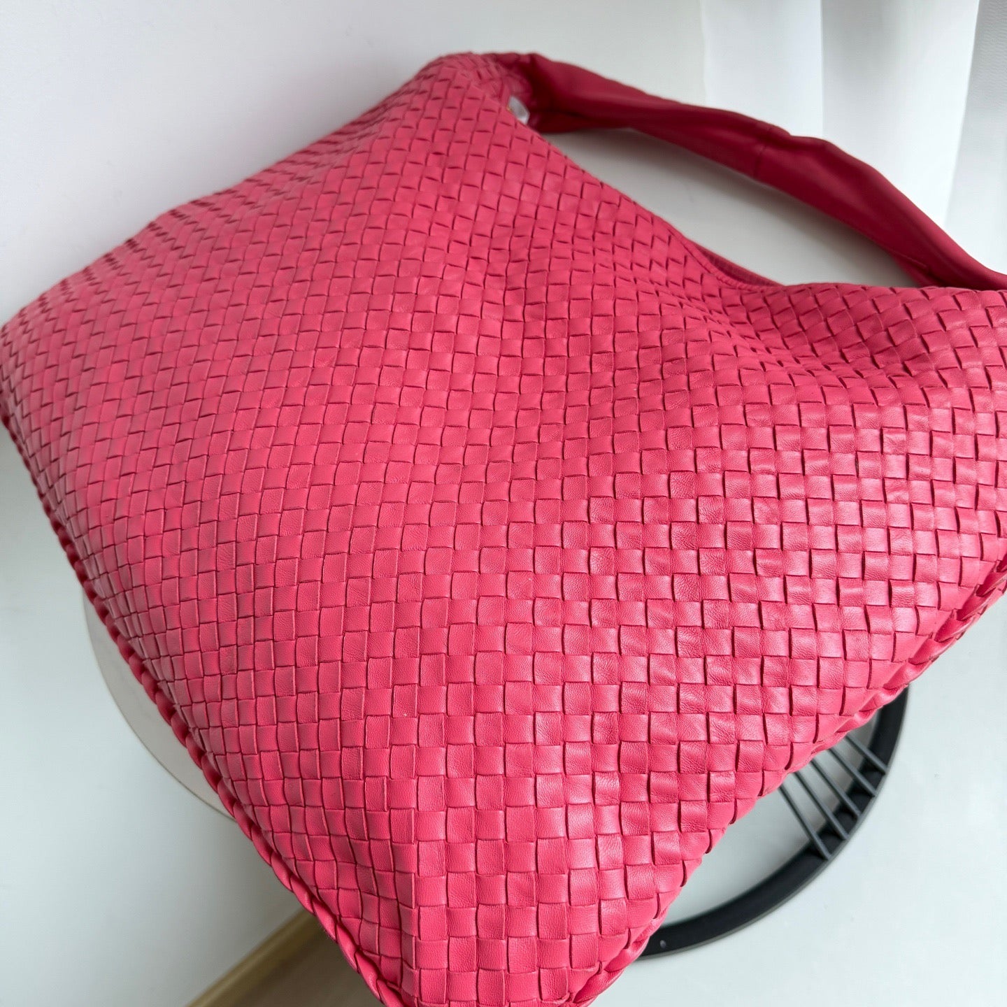 Bottega Veneta - Hobo - Leather - Pink - (large)