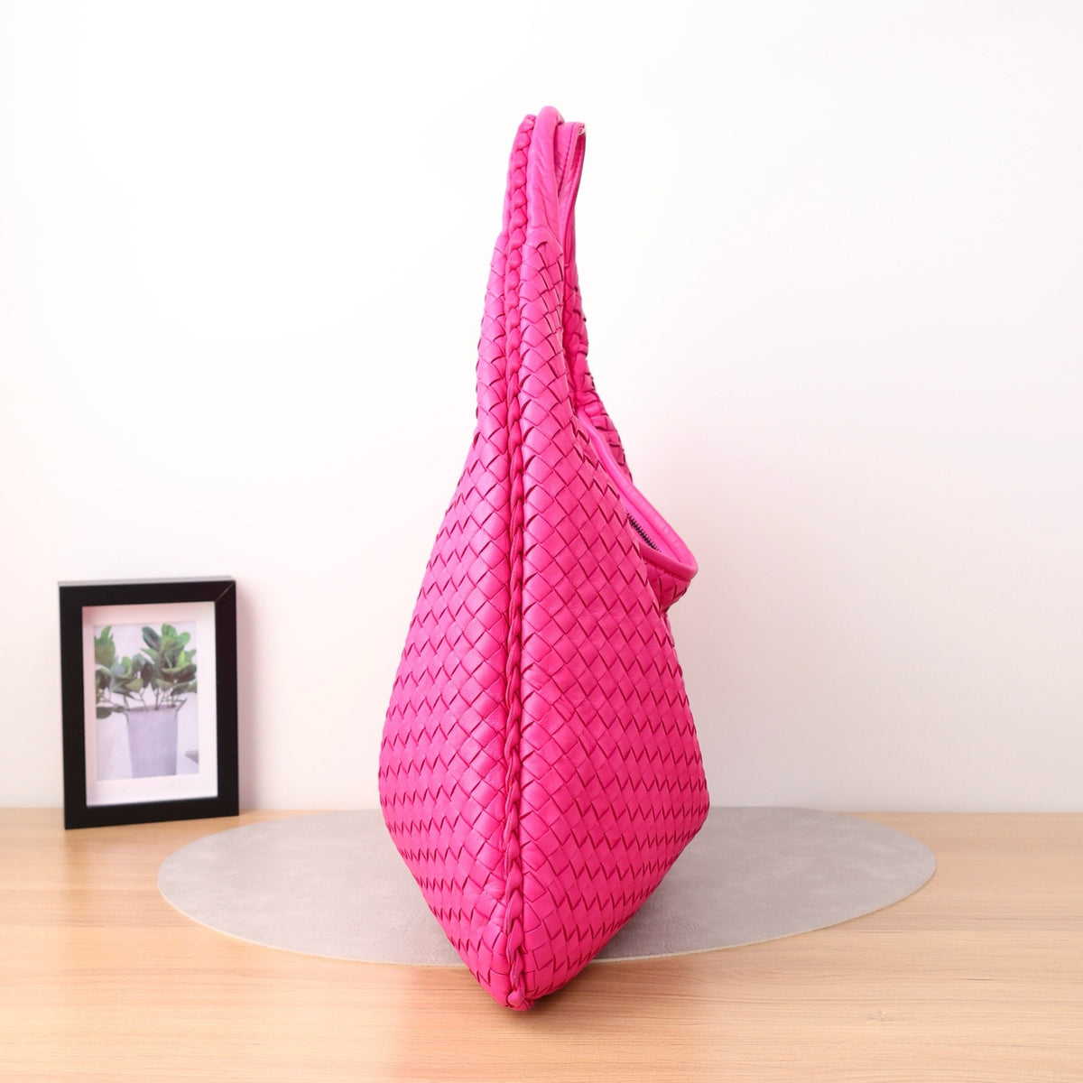 Bottega Veneta - Hobo - Leather - Pink - (large)