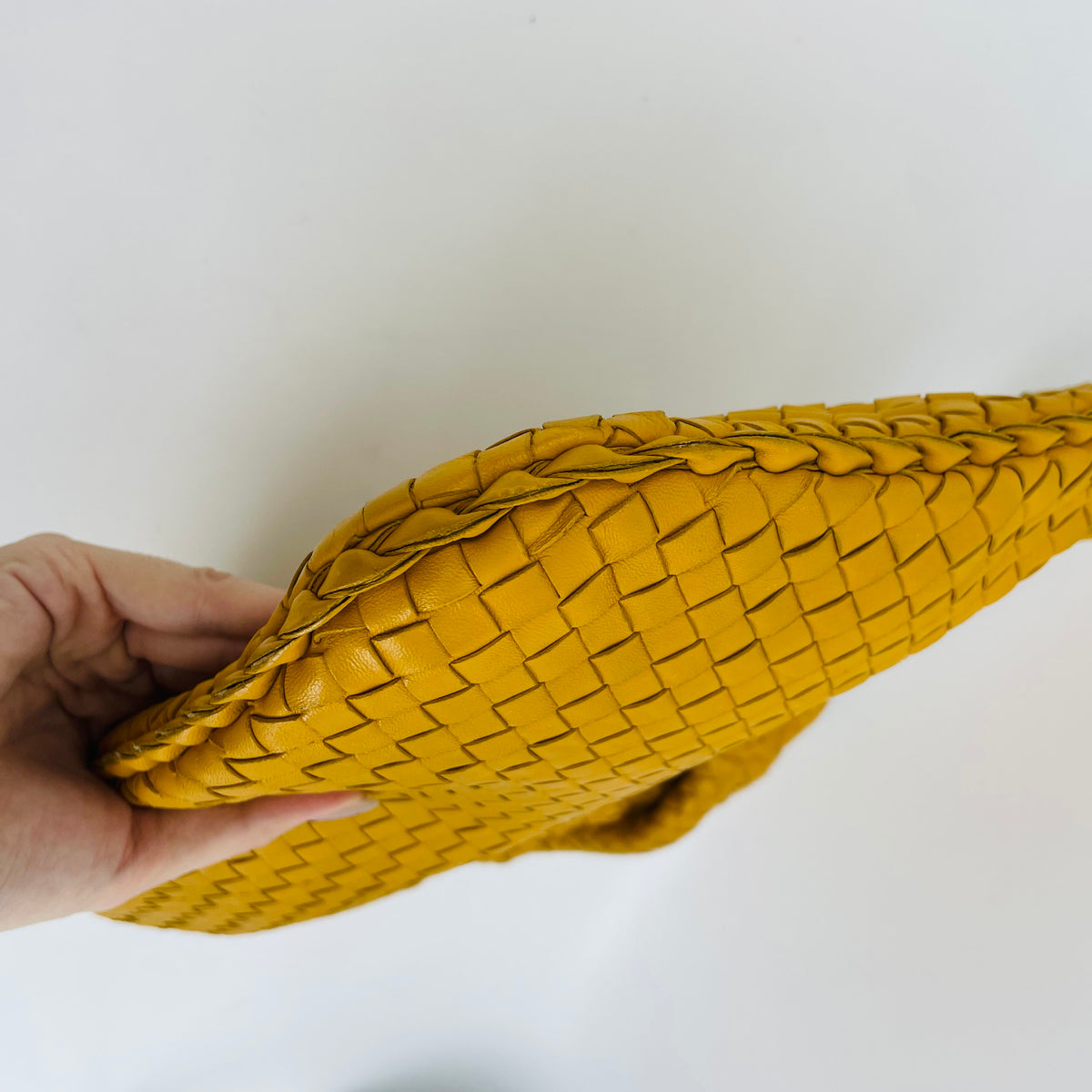 Bottega Veneta - Hobo - Leather - Yellow - (small)