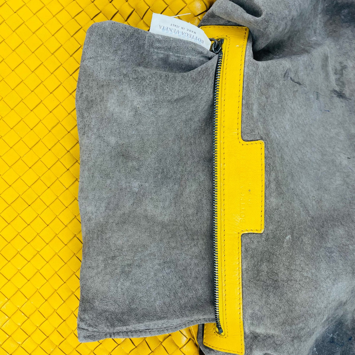 Bottega Veneta - Hobo - Leather - Yellow - (small)