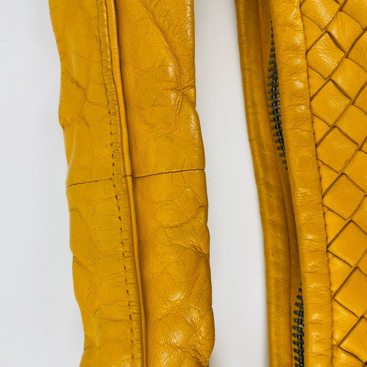 Bottega Veneta - Hobo - Leather - Yellow - (small)
