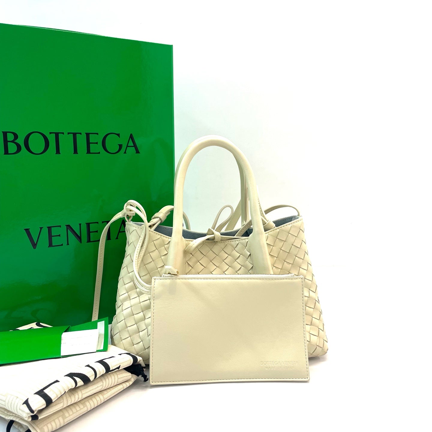 Bottega Veneta - Intrecciato - Leather - Beige