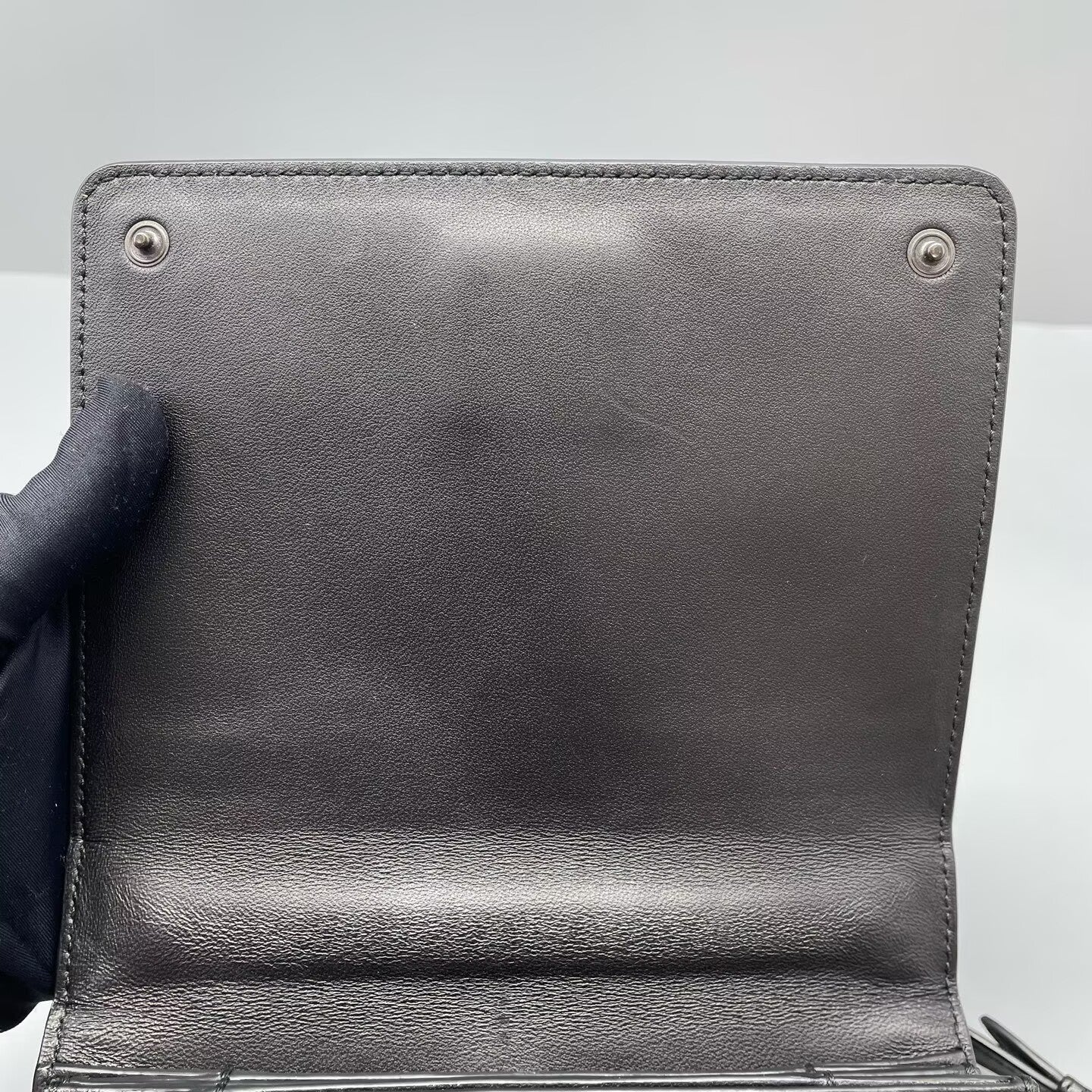 Bottega Veneta - Intrecciato Chain Shoulder Bag - Leather - Black - (mini)