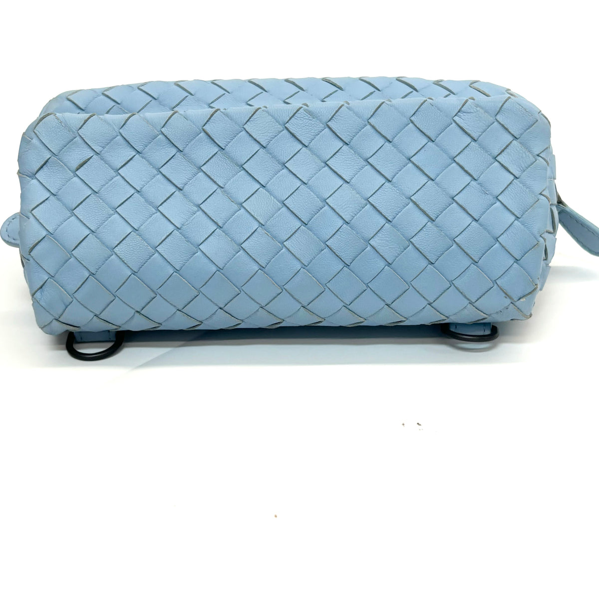 Bottega Veneta - Intrecciato Flap Chain Bag - Leather - Blue - (medium)