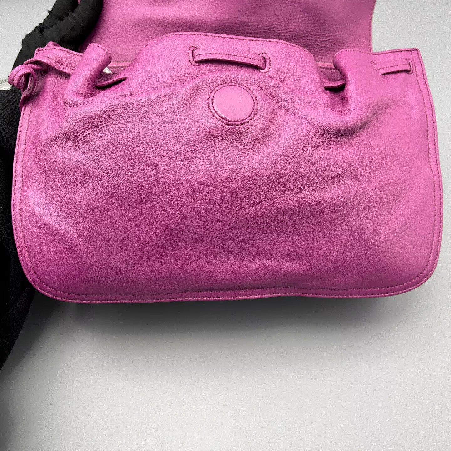 Bottega Veneta - Intrecciato Flap Crossbody - Leather - Purple - (Small)