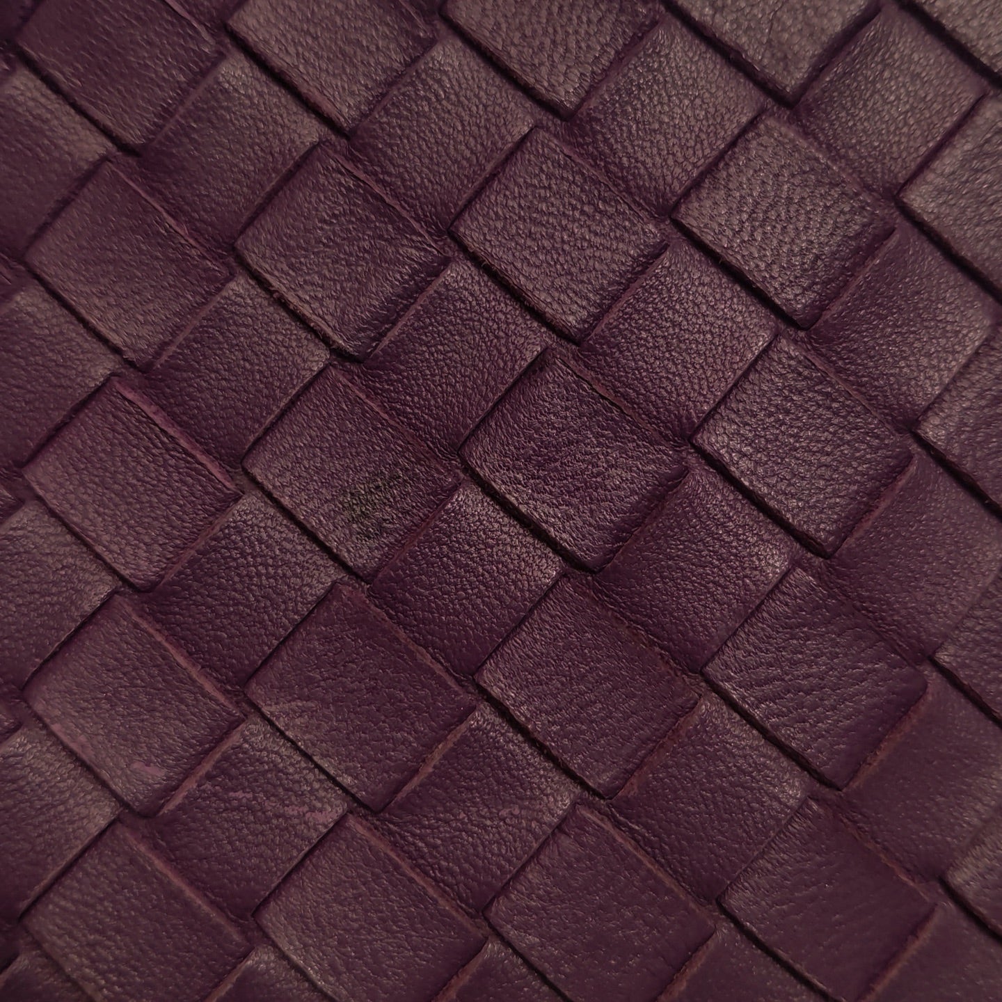 Bottega Veneta - Intrecciato Flap Shoulder Bag - Leather - Plum - (medium)