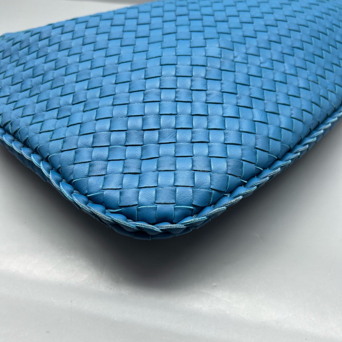 Bottega Veneta - Intrecciato Hobo Bag - Leather - Blue - (large)