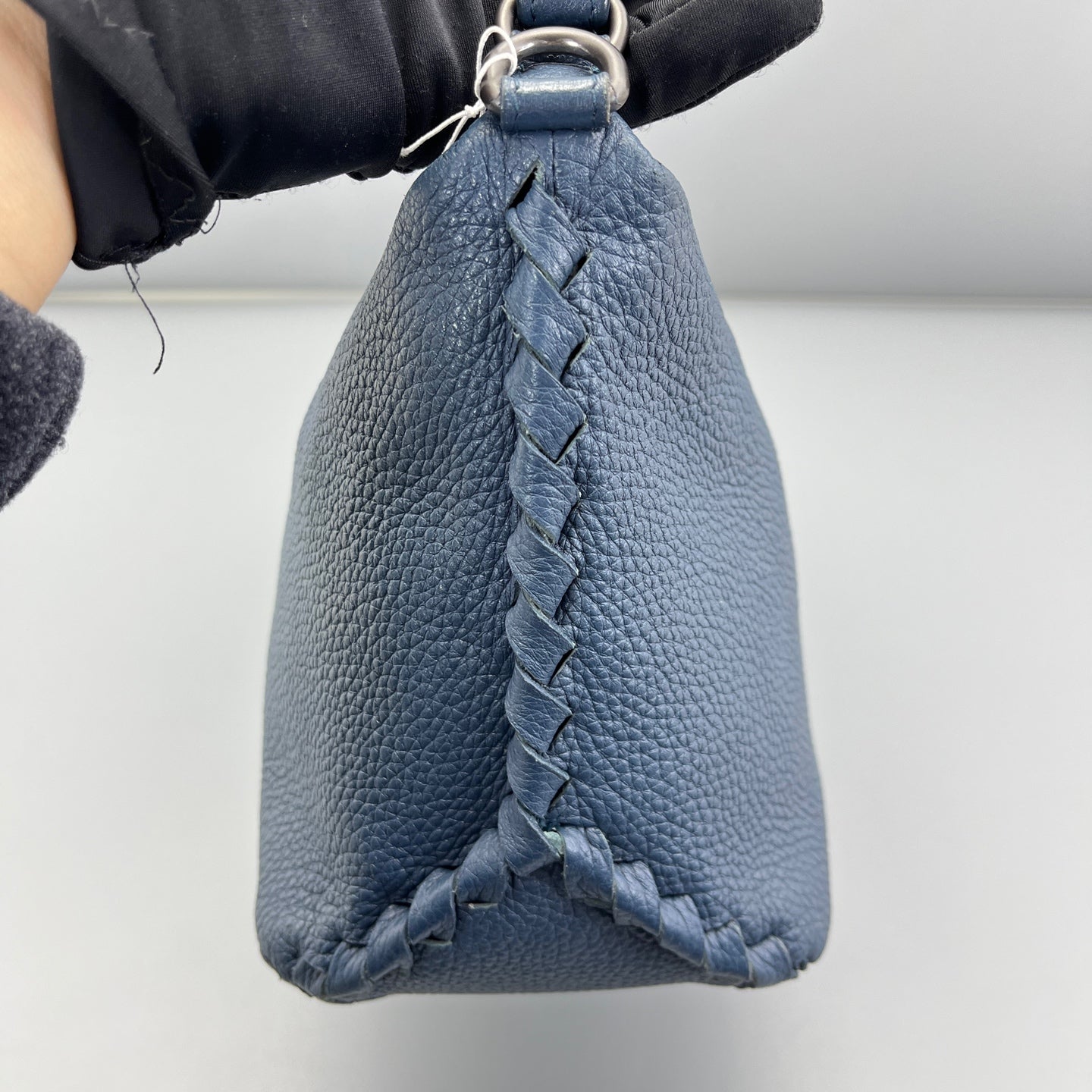 Bottega Veneta - Intrecciato Hobo Bag - Leather - Blue - (Small)