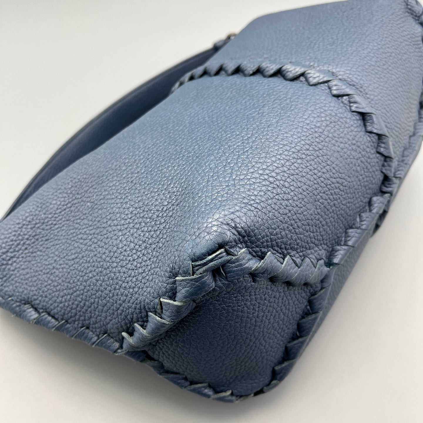 Bottega Veneta - Intrecciato Hobo Bag - Leather - Blue - (Small)