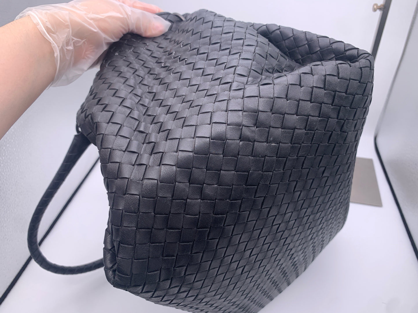 Bottega Veneta - Intrecciato Hobo - Leather - Black - (medium)