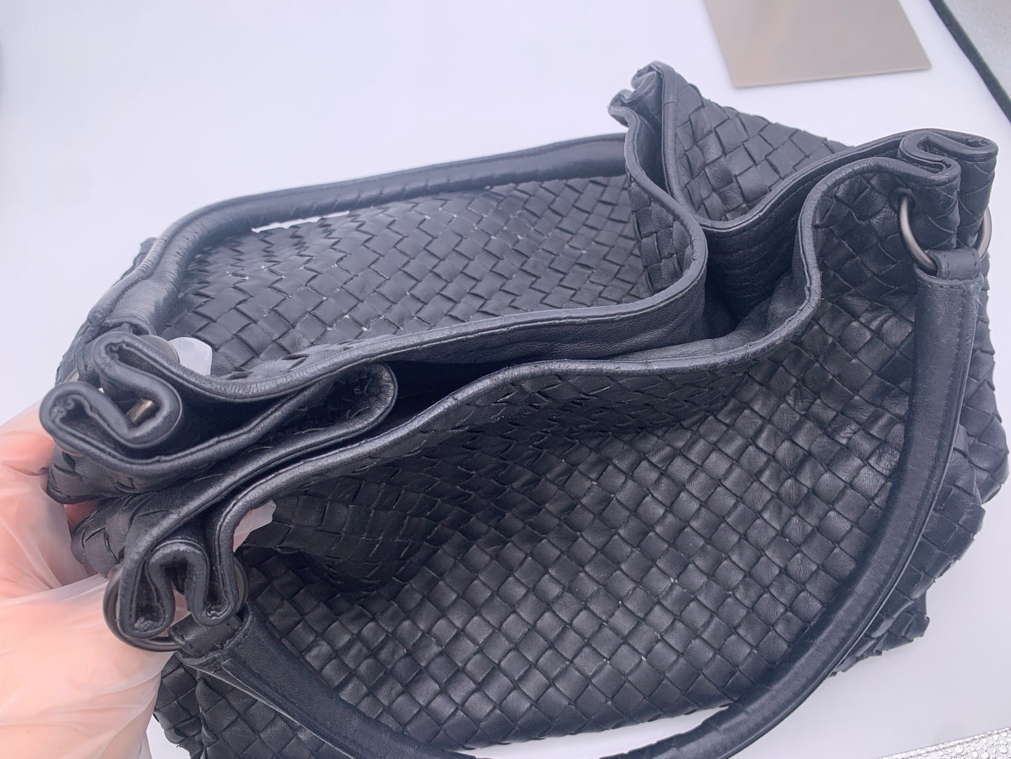 Bottega Veneta - Intrecciato Hobo - Leather - Black - (medium)