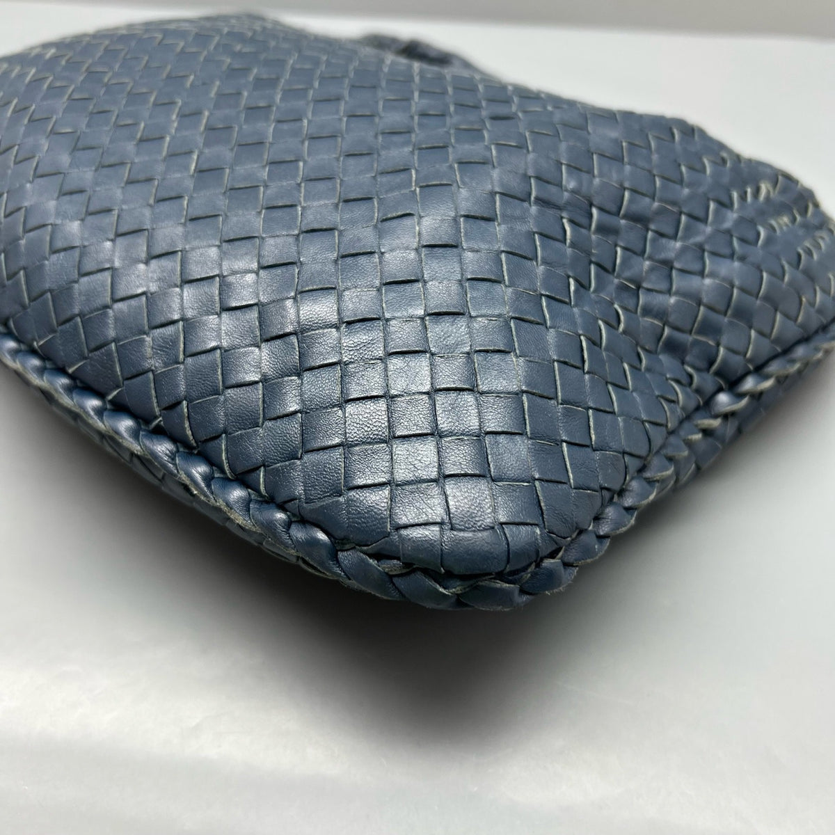 Bottega Veneta - Intrecciato Hobo - Leather - Blue - (medium)