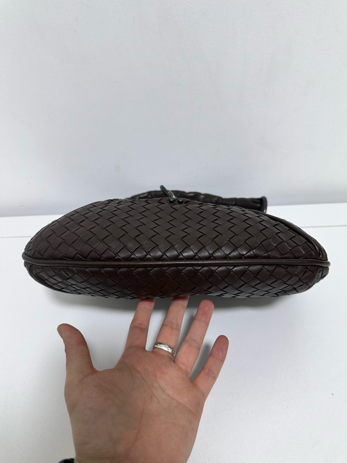 Bottega Veneta - Intrecciato Hobo - Leather - Brown - (medium)