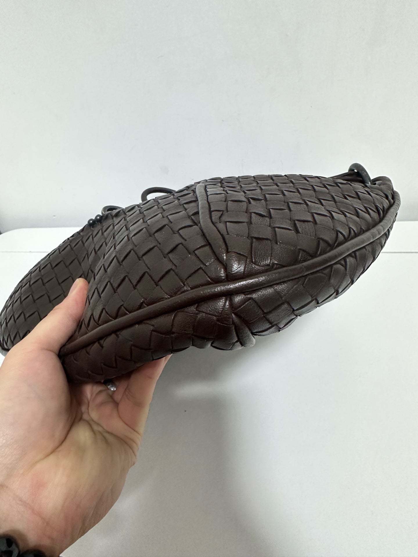 Bottega Veneta - Intrecciato Hobo - Leather - Brown - (medium)