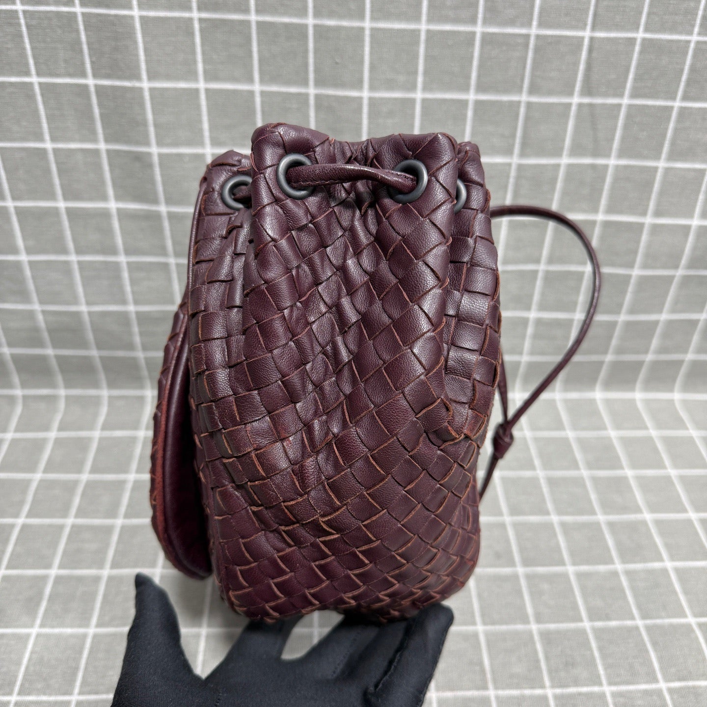 Bottega Veneta - Intrecciato - Leather - Burgundy - (Other)