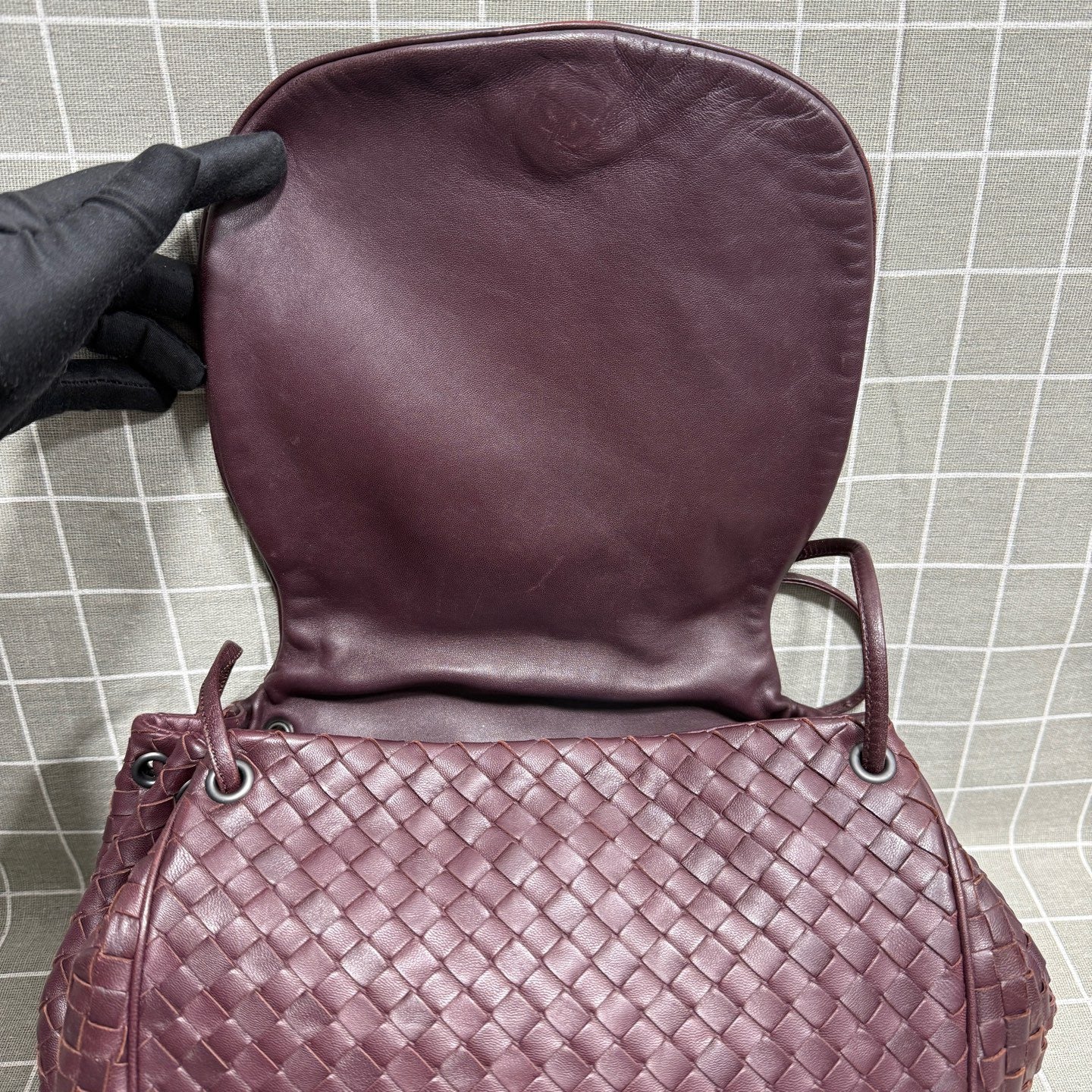 Bottega Veneta - Intrecciato - Leather - Burgundy - (Other)