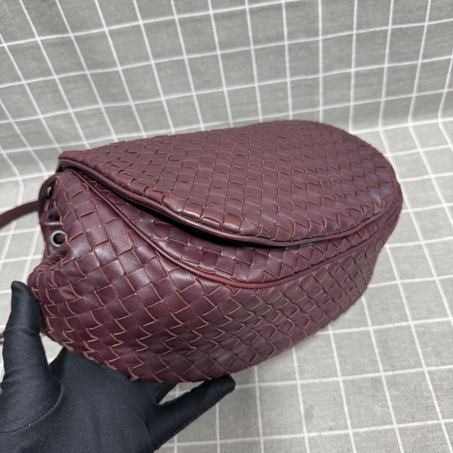 Bottega Veneta - Intrecciato - Leather - Burgundy - (Other)