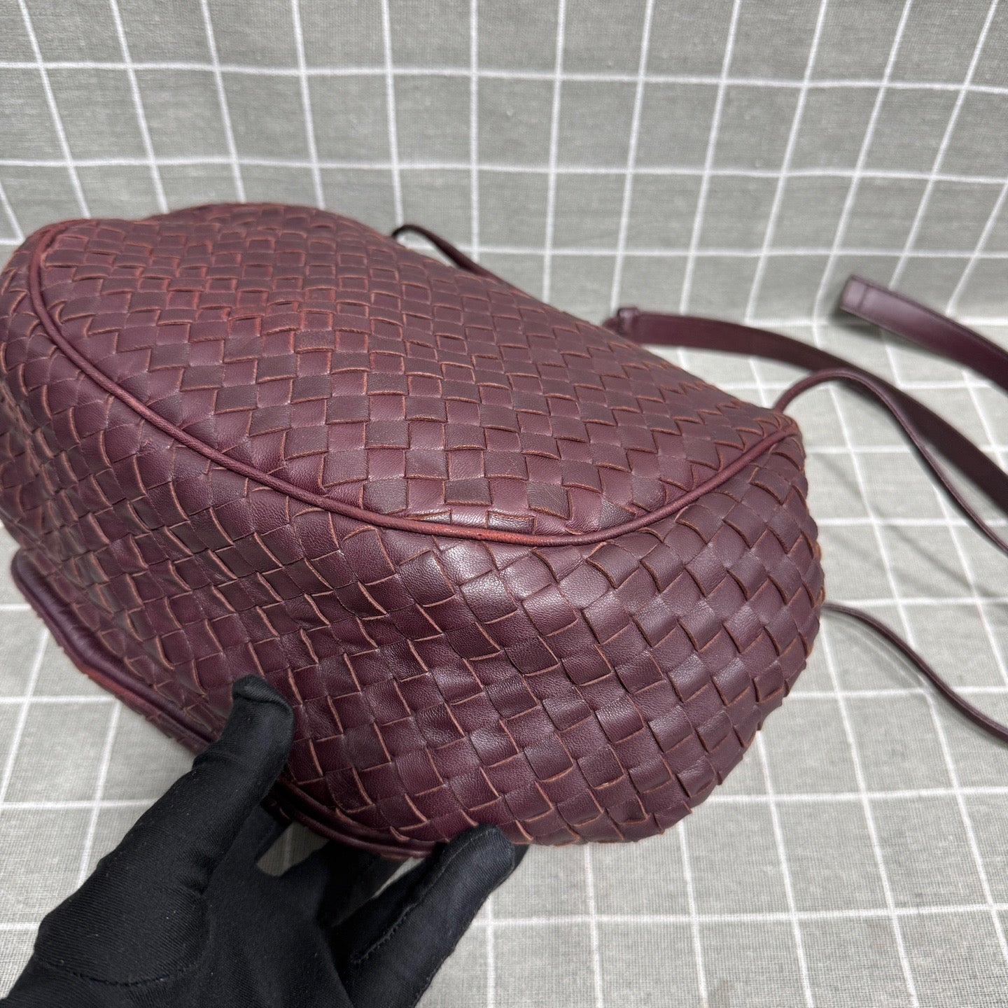 Bottega Veneta - Intrecciato - Leather - Burgundy - (Other)