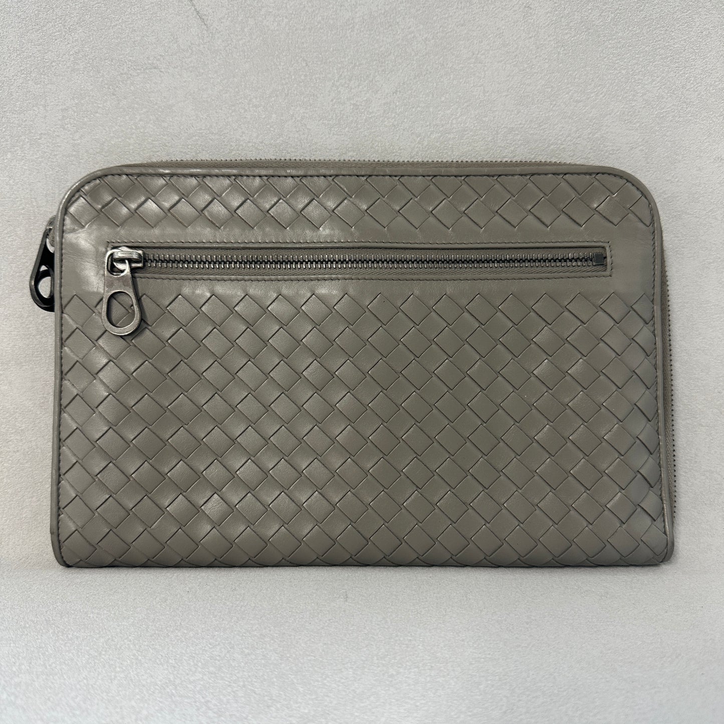 Bottega Veneta - Intrecciato - Leather - Grey - (medium)