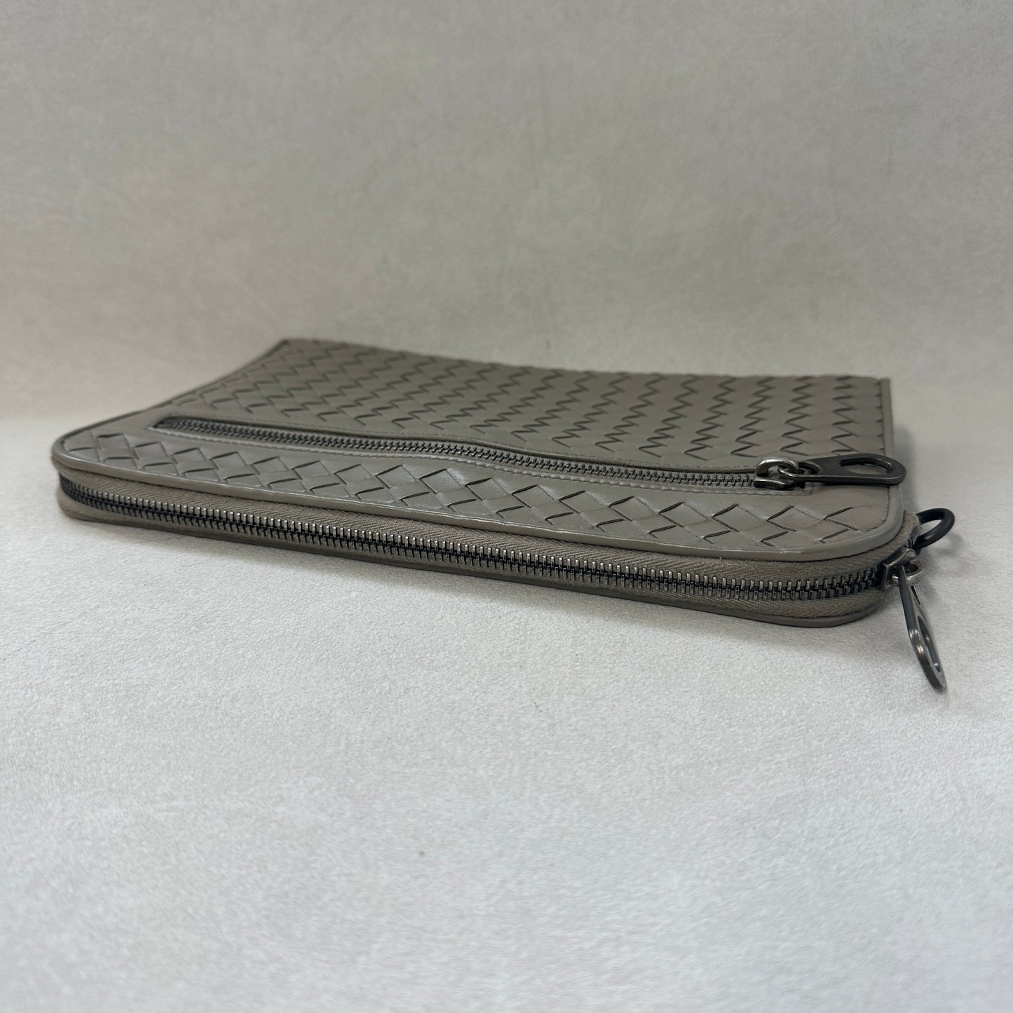 Bottega Veneta - Intrecciato - Leather - Grey - (medium)