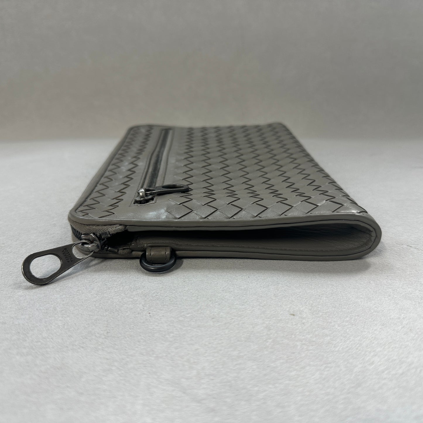 Bottega Veneta - Intrecciato - Leather - Grey - (medium)