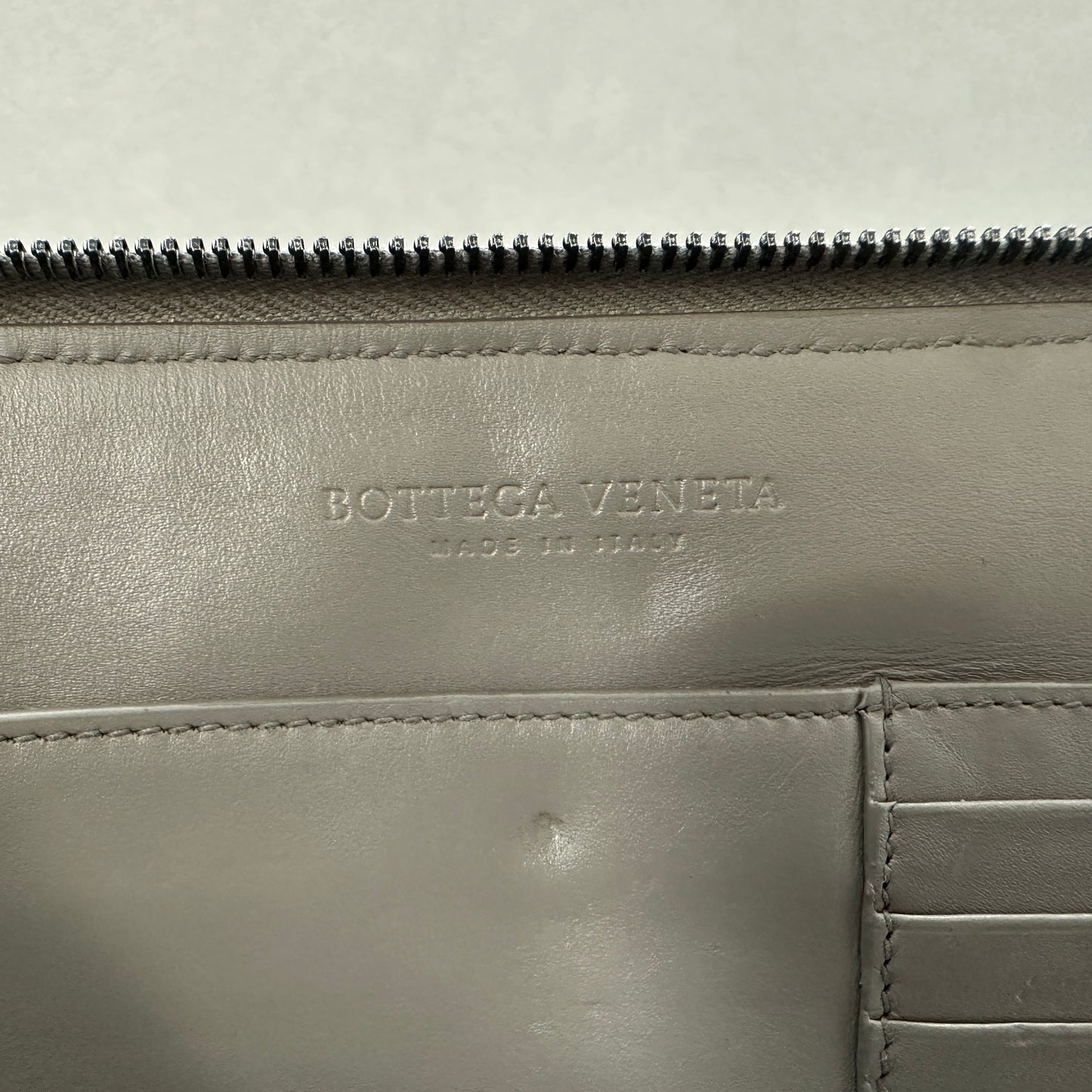 Bottega Veneta - Intrecciato - Leather - Grey - (medium)