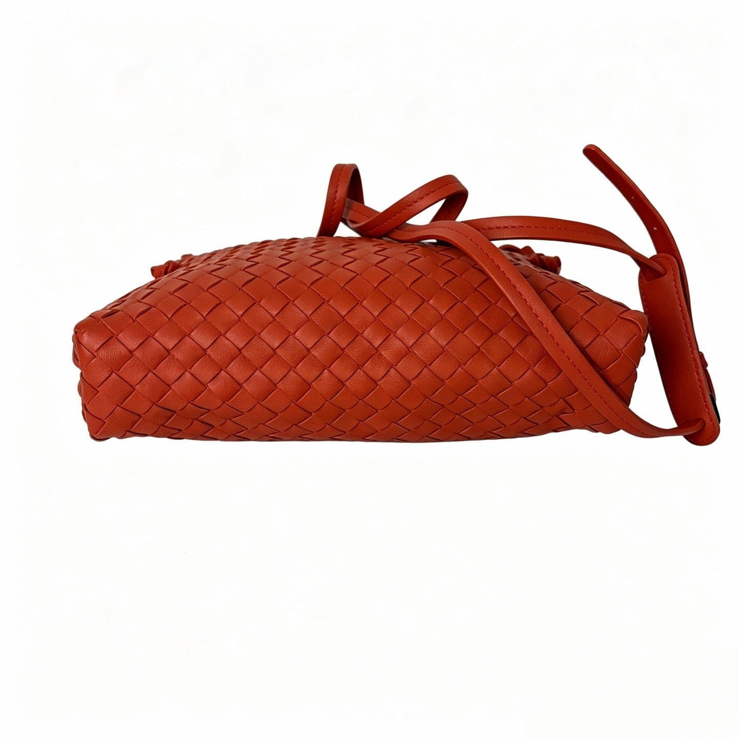 Bottega Veneta - Intrecciato - Leather - Orange - (small)