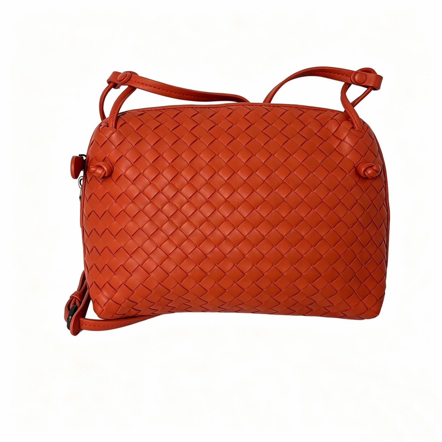 Bottega Veneta - Intrecciato - Leather - Orange - (small)