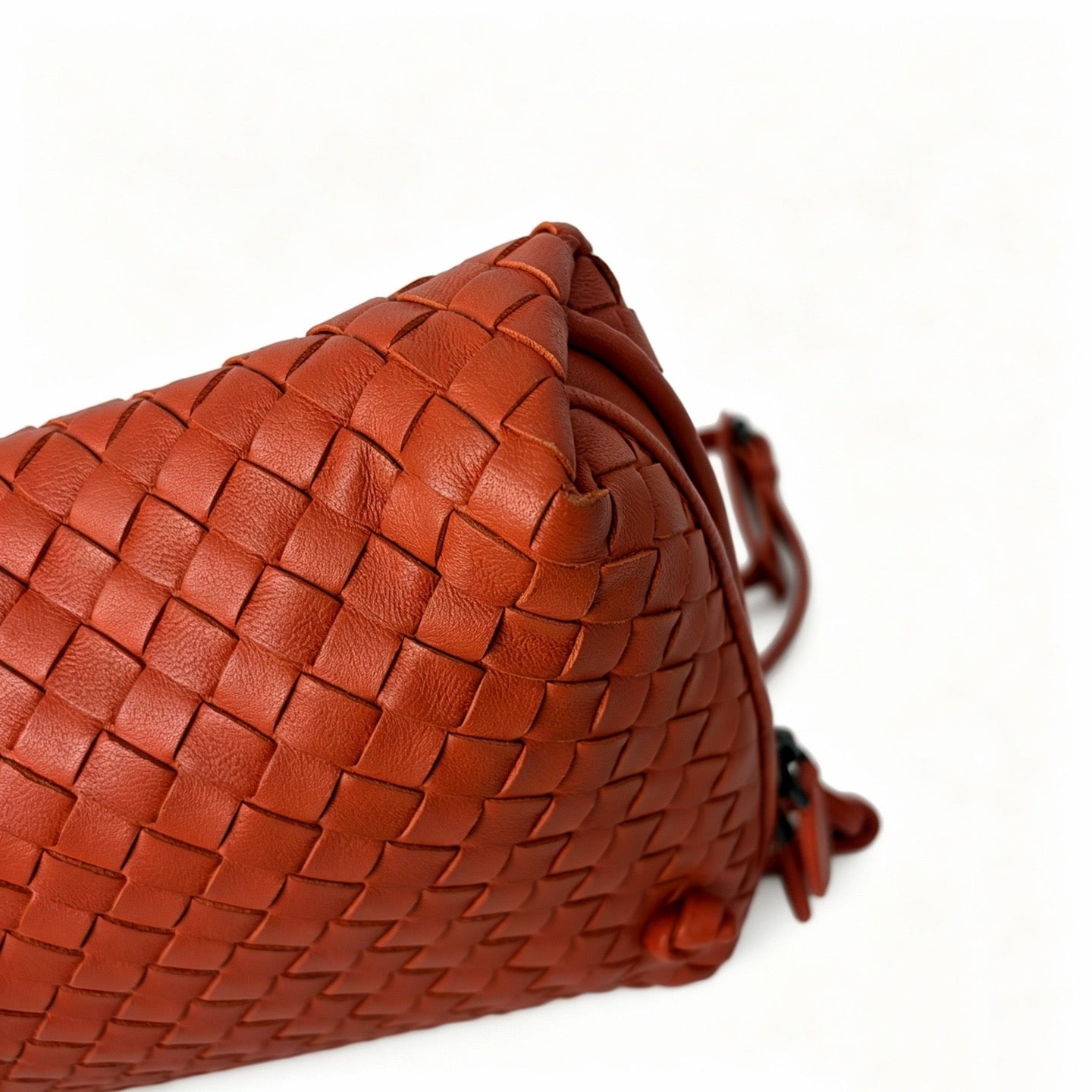 Bottega Veneta - Intrecciato - Leather - Orange - (small)