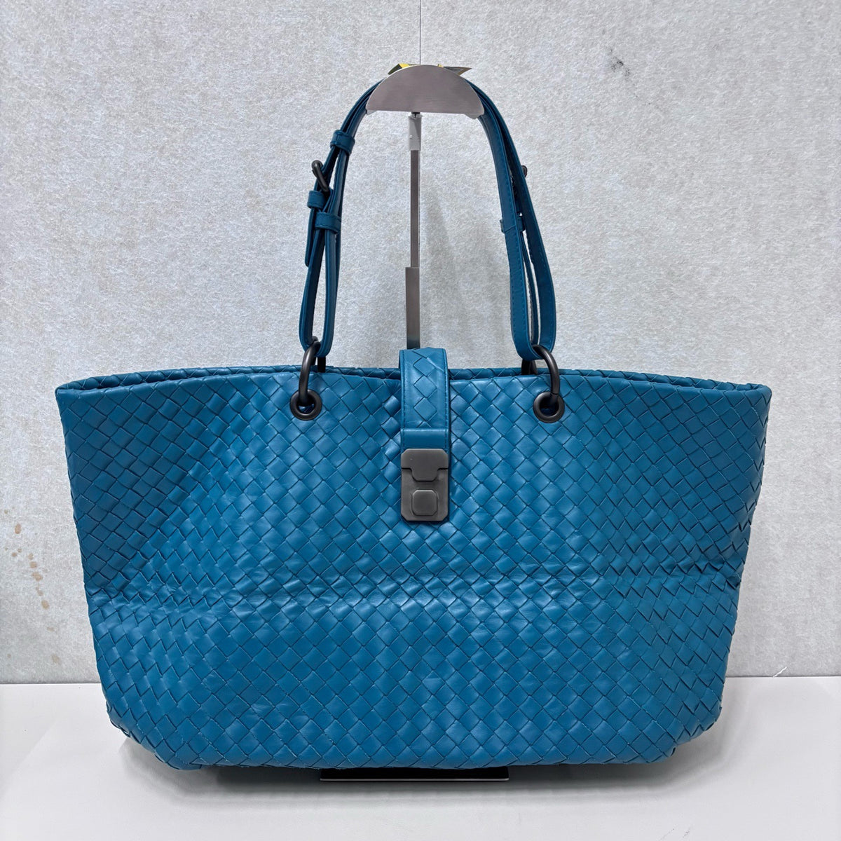 Bottega Veneta - Intrecciato Tote Bag - Leather - Blue