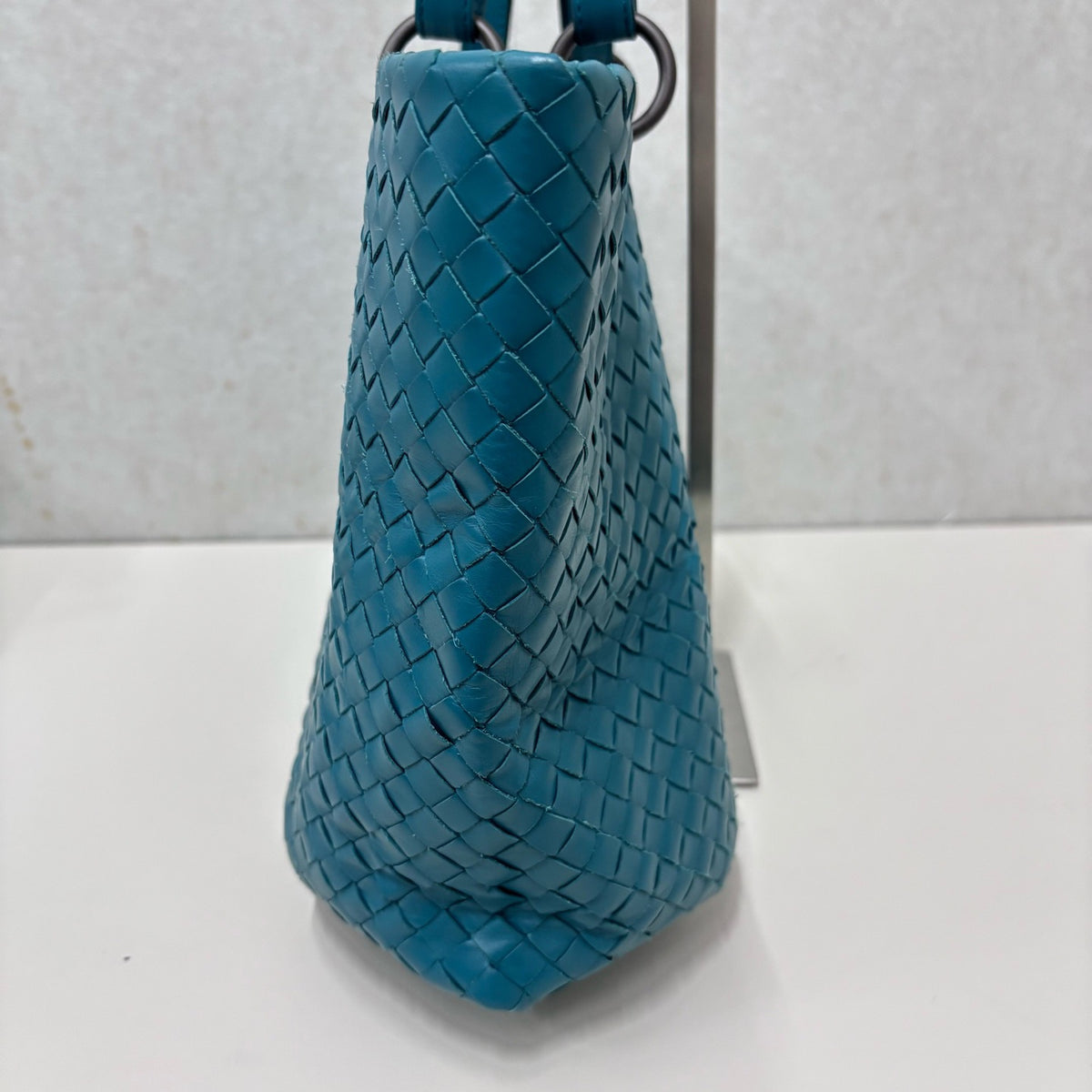 Bottega Veneta - Intrecciato Tote Bag - Leather - Blue