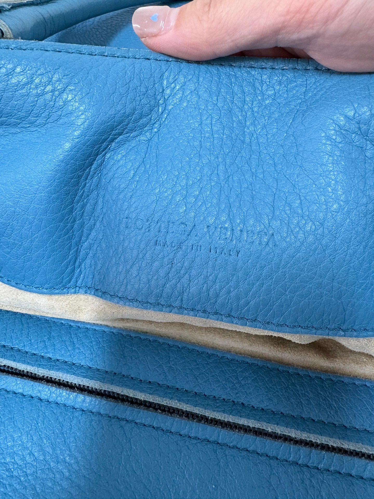 Bottega Veneta - Intrecciato Tote - Leather - Blue - (medium)