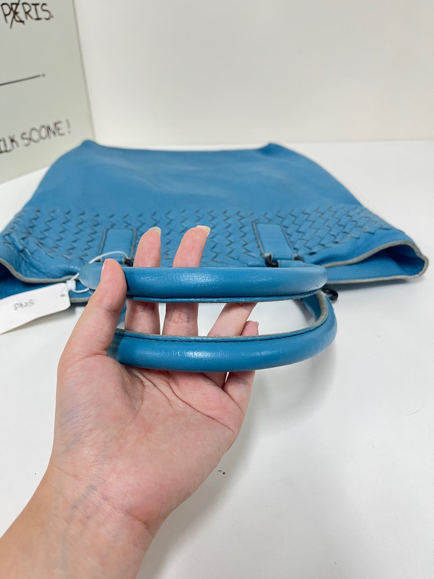 Bottega Veneta - Intrecciato Tote - Leather - Blue - (medium)