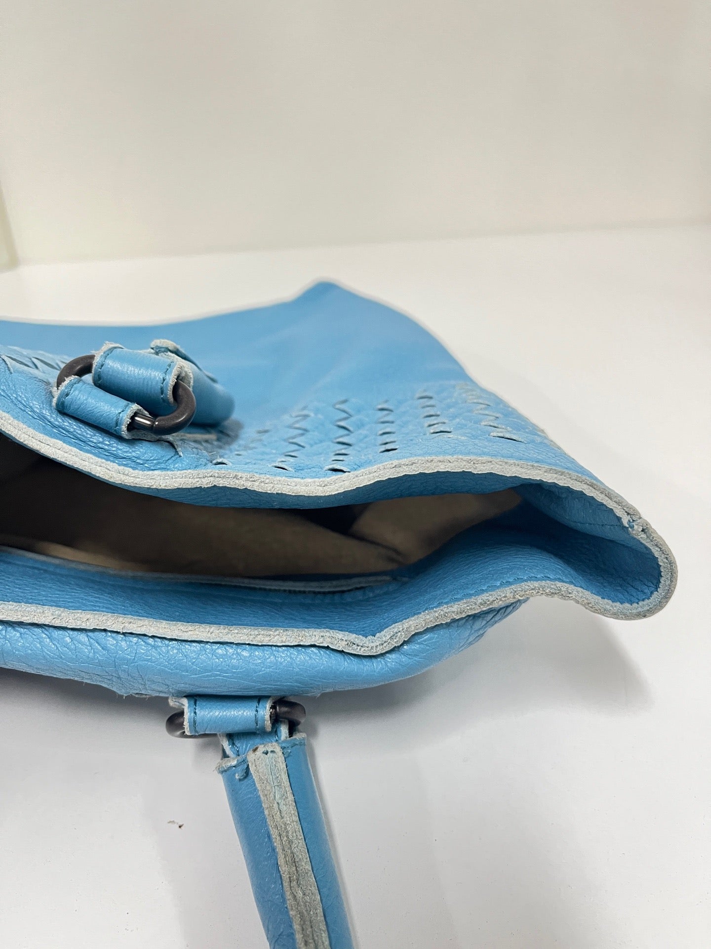 Bottega Veneta - Intrecciato Tote - Leather - Blue - (medium)