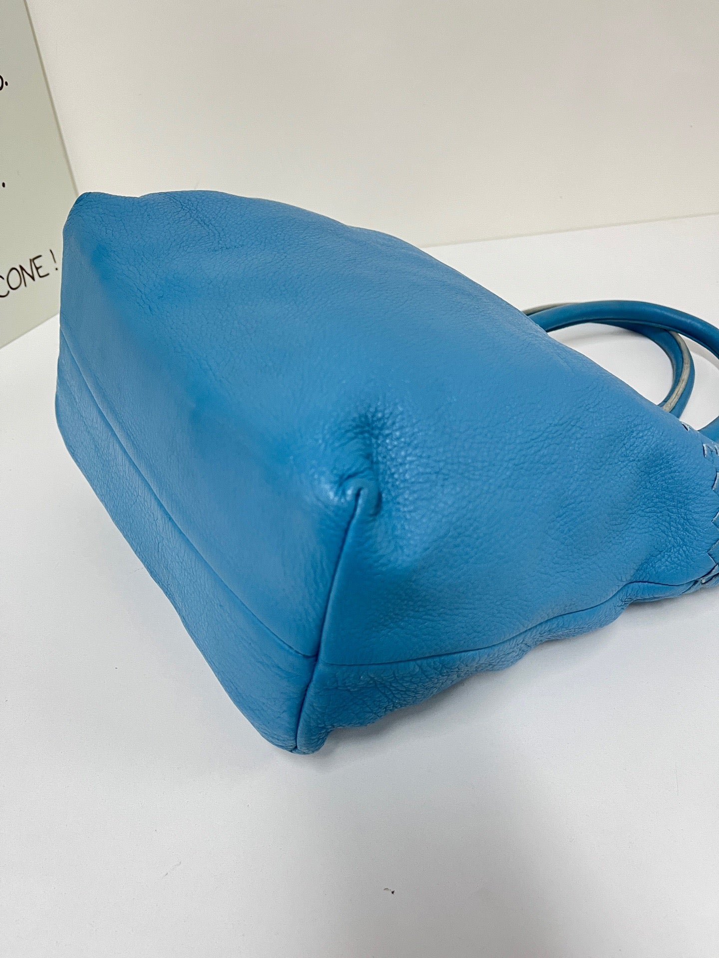 Bottega Veneta - Intrecciato Tote - Leather - Blue - (medium)