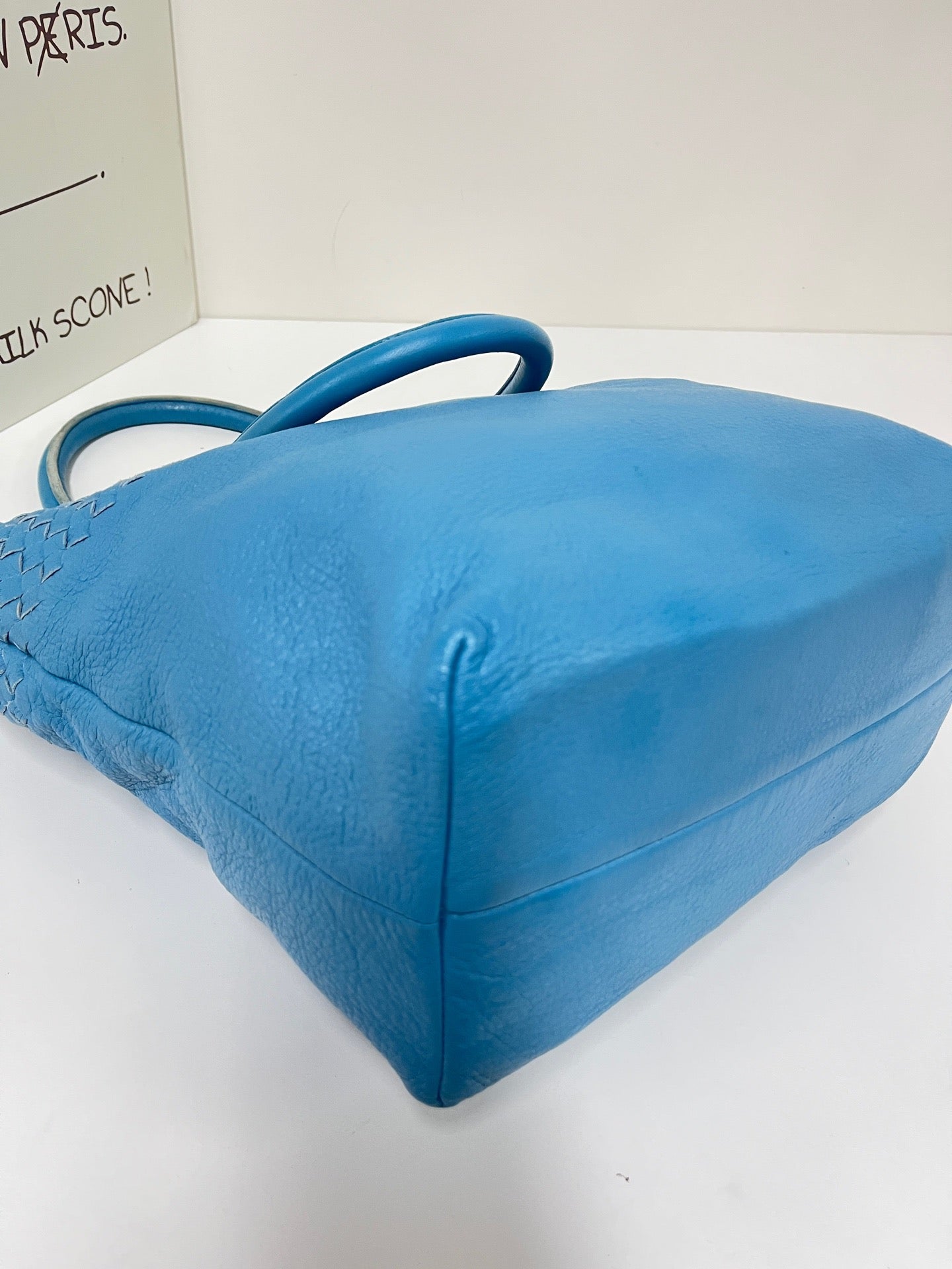 Bottega Veneta - Intrecciato Tote - Leather - Blue - (medium)