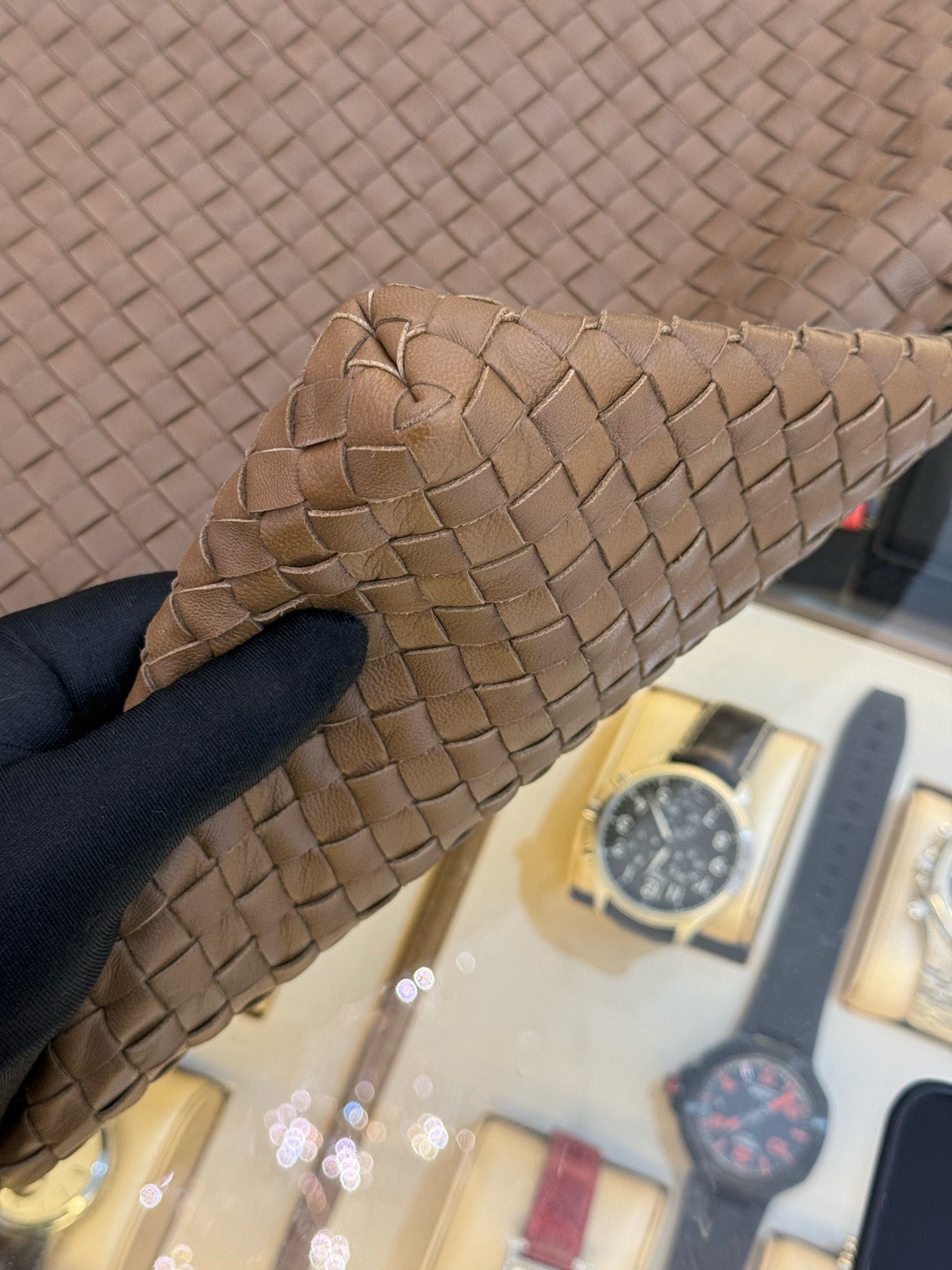 Bottega Veneta - Intrecciato Transformer Tote - Leather - Camel - (large)