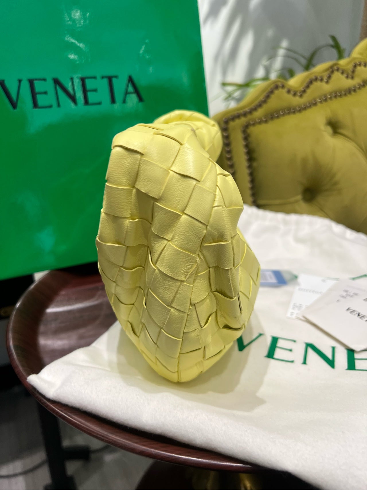 Bottega Veneta - Jodie - Leather - Yellow