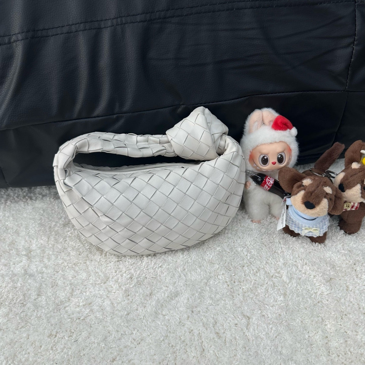 Bottega Veneta - Jodie 2nd Generation - Leather - White - (mini)