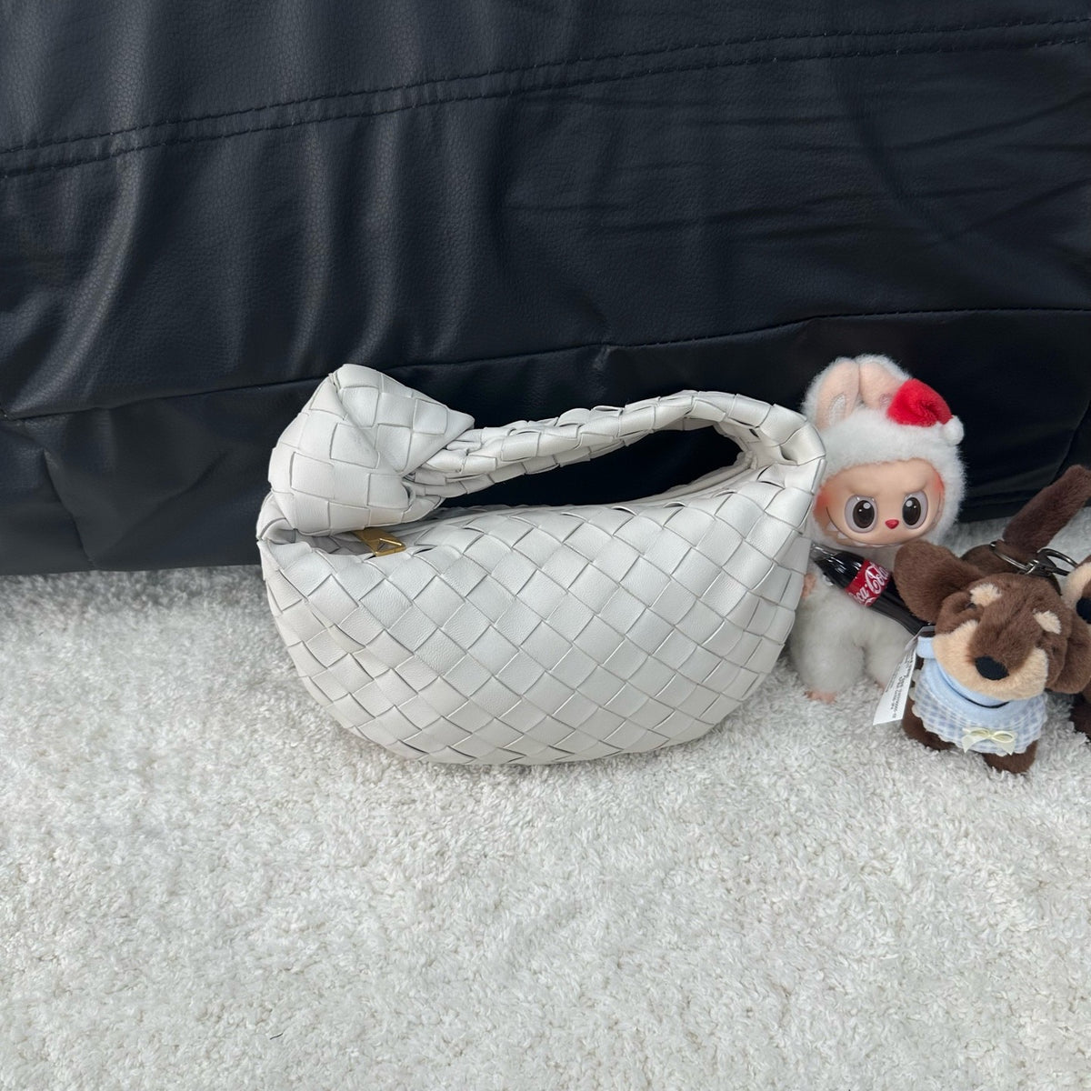 Bottega Veneta - Jodie 2nd Generation - Leather - White - (mini)
