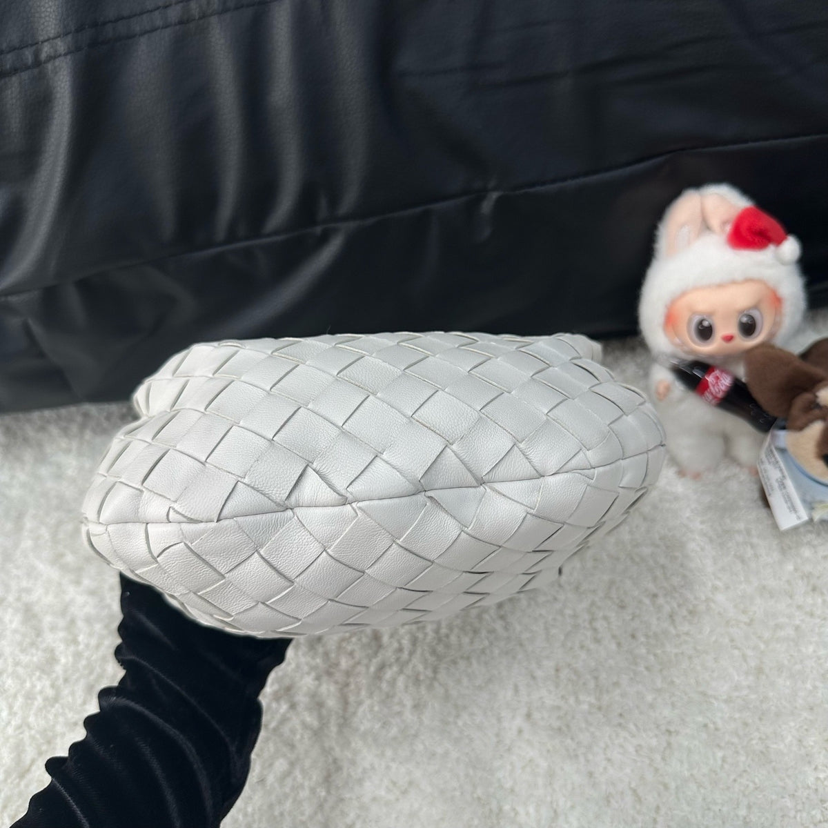Bottega Veneta - Jodie 2nd Generation - Leather - White - (mini)
