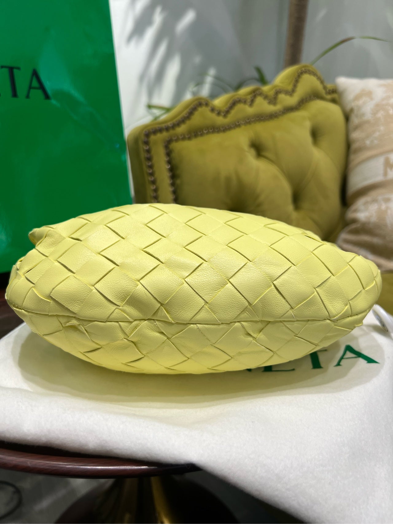 Bottega Veneta - Jodie - Leather - Yellow