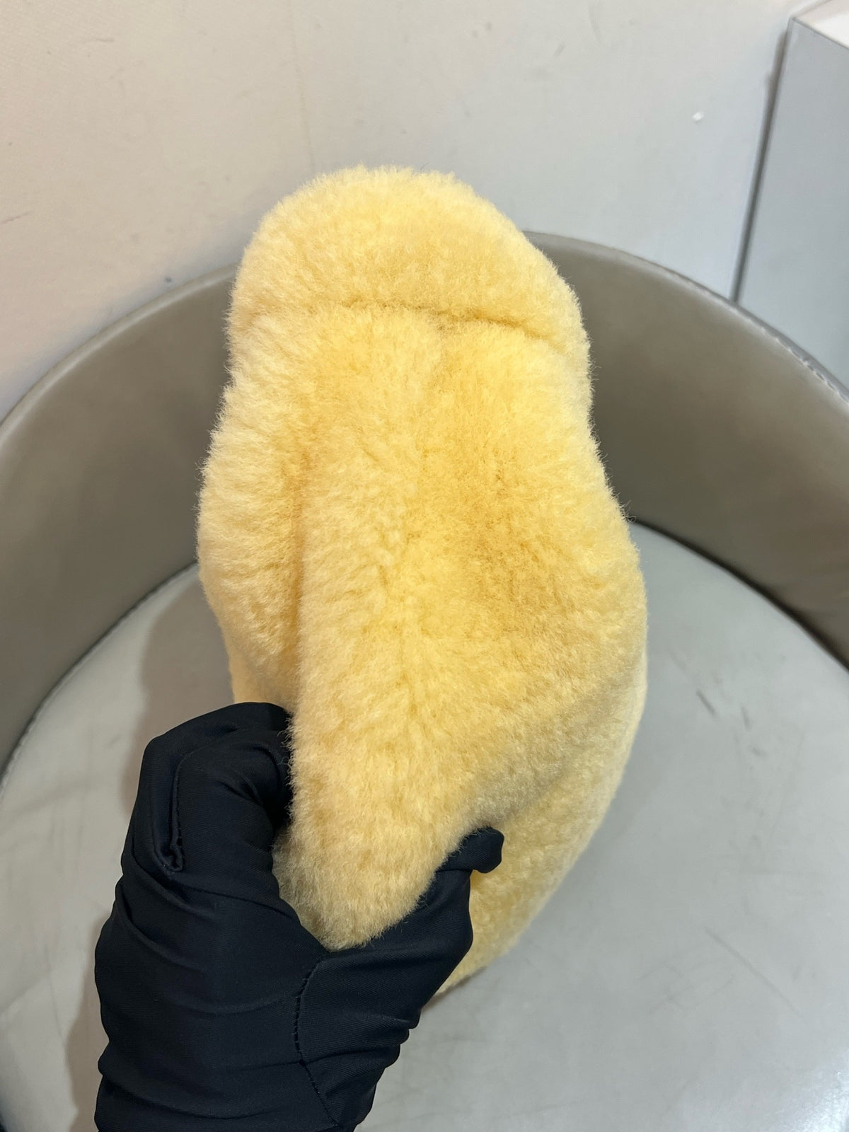 Bottega Veneta - Jodie - Fur - Shearling - Yellow - (mini)